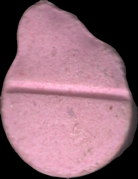 Burguer King (Rosa) - MDMA 133mg (Front) sample 2024-07-27_burguerking_rosa