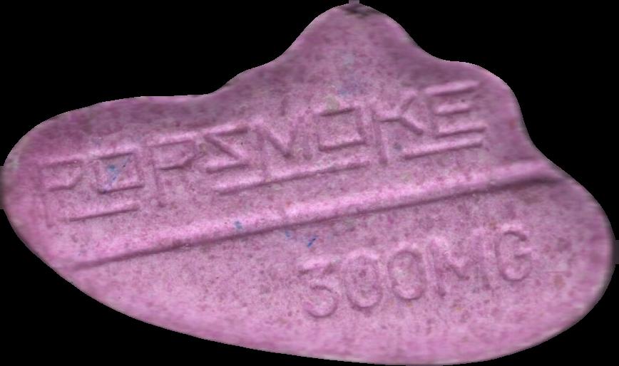 Pop Smoke (Lila) - MDMA 300mg (Front) sample 2024-07-27_popsmoke_lila