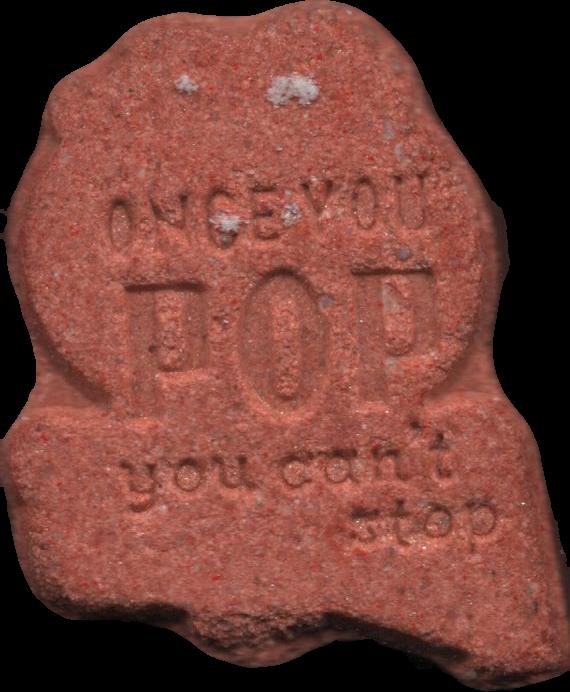 Pringles (Naranja) - MDMA 220mg (Front) sample 2024-07-27_pringles_naranja