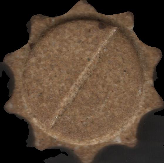 Rolex (Dorado) - MDMA 201mg (Front) pill — lab-tested sample