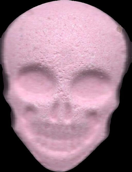 My Brand (Rosa) - MDMA 144mg (Front) pill — lab-tested sample