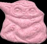 Baby Yoda (Rosa Claro) - MDMA 135mg (Front) sample 2024-09-05_babyyoda_rosaclaro