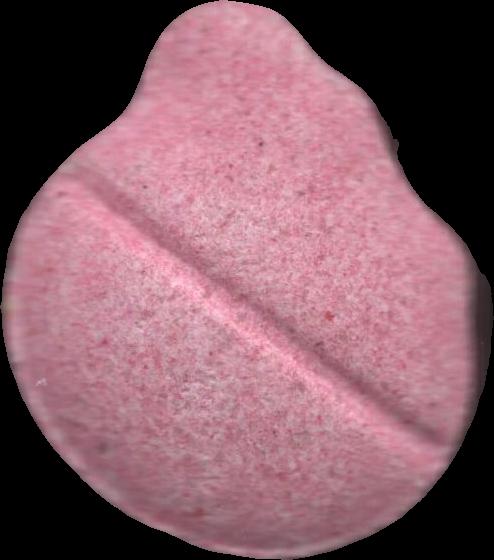Burguer King (Rosa) - MDMA 142mg (Front) sample 2024-09-17_burguerking_rosa