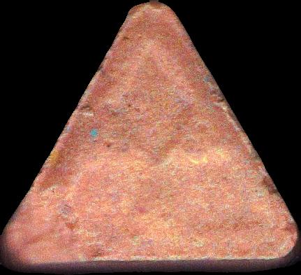 Mitsubishi (Naranja) - MDMA 183mg (Front) pill — lab-tested sample