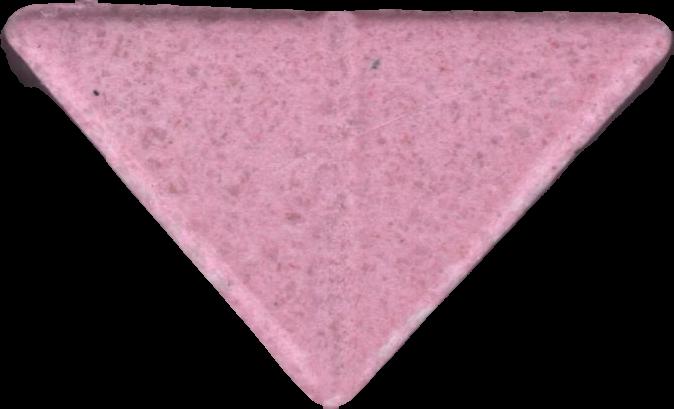 Prada (Rosa) - MDMA 190mg (Front) sample 2024-10-01_prada_rosa
