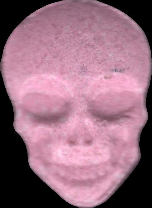 Calavera (Rosa) - MDMA 220mg (Front) sample 2024-10-08_calavera_rosa