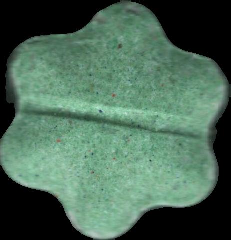 Átomo Bitcoin (Verde Claro) - MDMA 167mg (Front) pill — lab-tested sample