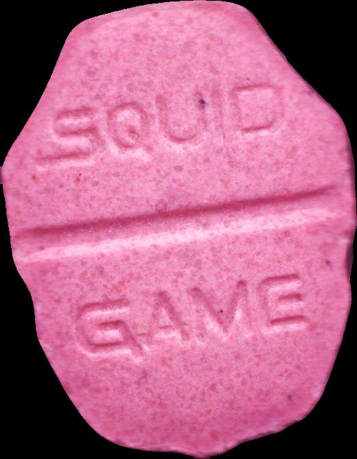 El juego del calamar (squid game) (Rosa) - MDMA 185mg (Front) sample 2024-10-22_eljuegodelcalamarsquidgame_rosa