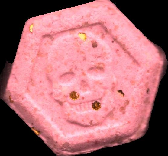 Phillip Plein (Rosa) - MDMA 110mg (Front) sample 2024-10-22_phillipplein_rosa