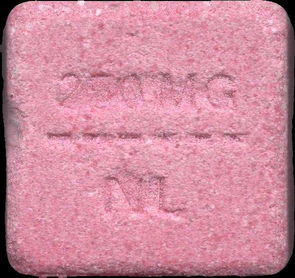 Stone Island (Rosa Claro) - MDMA 140mg (Front) sample 2024-10-24_stoneisland_rosaclaro