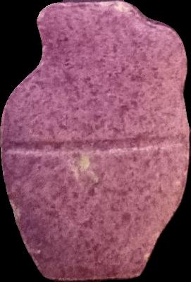 Granada (Morado) - MDMA 203mg (Front) pill — lab-tested sample
