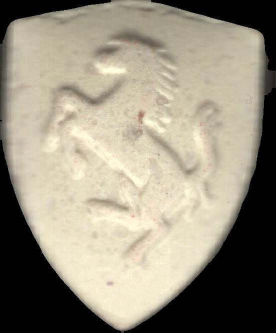 Ferrari (Amarillo) - MDMA 286mg (Front) pill — lab-tested sample