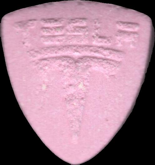 Tesla (Rosa) - MDMA 1% (Front) sample 2024-11-19_tesla_rosa