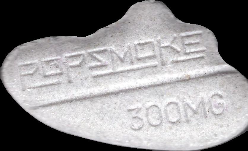 Pop Smoke (Blanco) - MDMA 184mg (Front) sample 2024-11-21_popsmoke_blanco