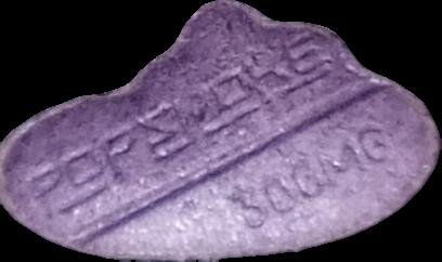 Pop Smoke (Morado) - MDMA 259mg (Front) sample 2024-12-05_popsmoke_morado
