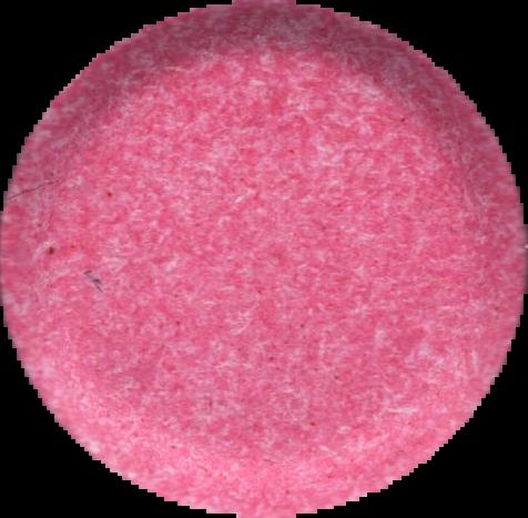 Bitcoin (Rosa) - 2C-B 16mg (Front) lab-tested pill — back