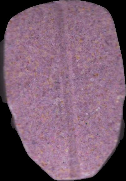 ironman (Rosa) - MDMA 212mg (Front) sample 2025-05-27_ironman_rosa
