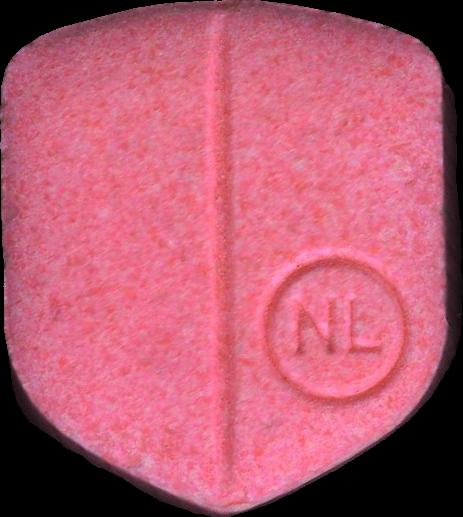 UPS (Rosa) - MDMA 139mg (Front) sample 2025-05-29_ups_rosa