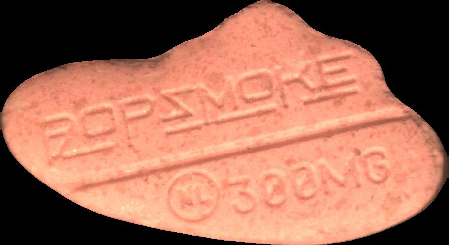 Pop Smoke (Naranja) - MDMA 221mg (Front) sample 2025-06-03_popsmoke_naranja