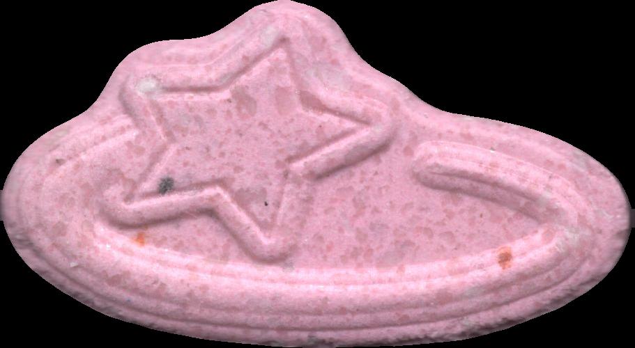 Pop Smoke (Rosa) - MDMA 163mg (Front) sample 2025-06-03_popsmoke_rosa