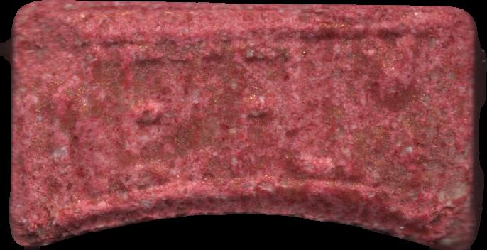 Netflix (Rojo) - MDMA 225mg (Front) sample 2025-06-05_netflix_rojo