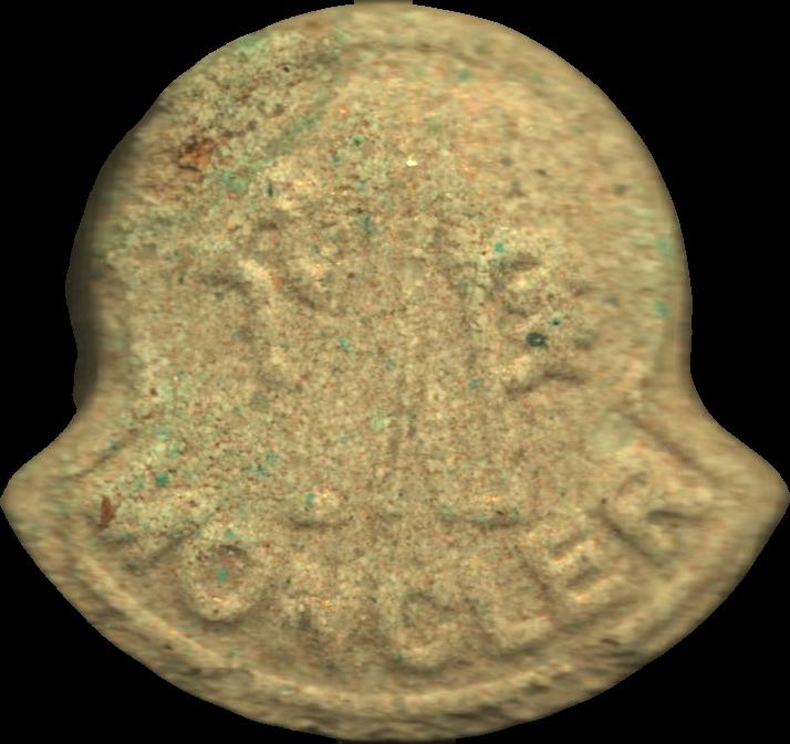 Moncler (Marrón) - MDMA 77mg (Front) pill — lab-tested sample