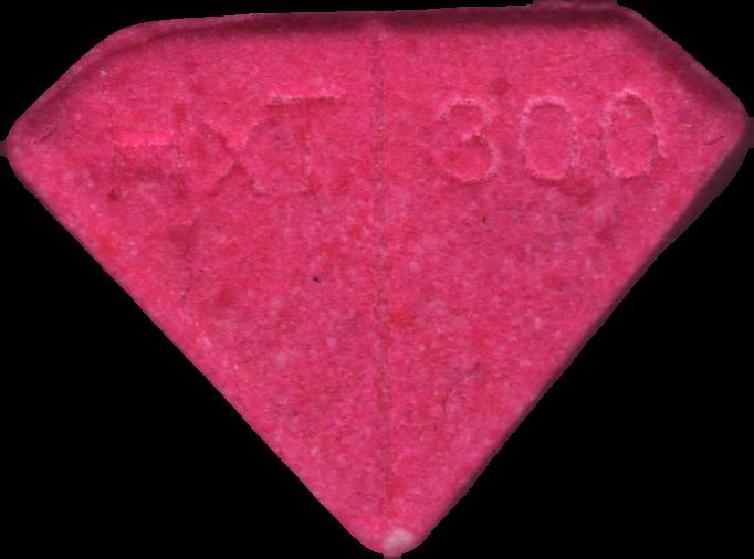 Punisher (Rosa) - MDMA 140mg (Front) sample 2025-06-06_punisher_rosa