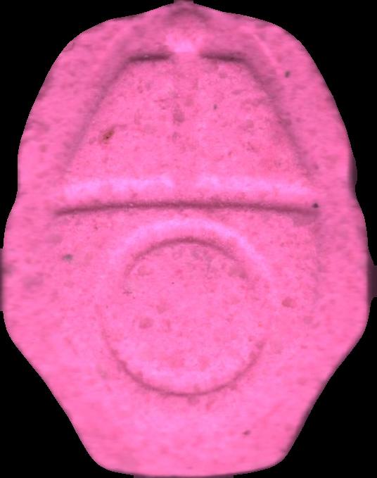 El juego del calamar (squid game) (Rosa) - MDMA 183mg (Front) sample 2025-06-07_eljuegodelcalamarsquidgame_rosa