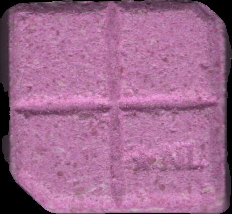 Awakenings (Lila) - MDMA 138mg (Front) sample 2025-06-18_awakenings_lila