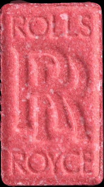 Rolls Royce (Rosa) - MDMA 109mg (Front) sample 2025-07-17_rollsroyce_rosa