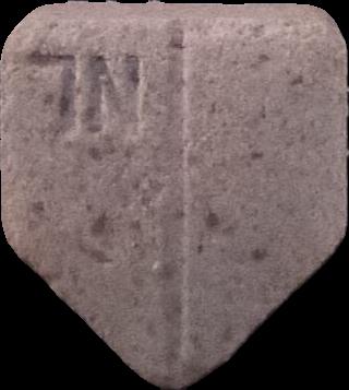 UPS (Azul) - MDMA 158mg (Front) sample 2025-07-24_ups_azul