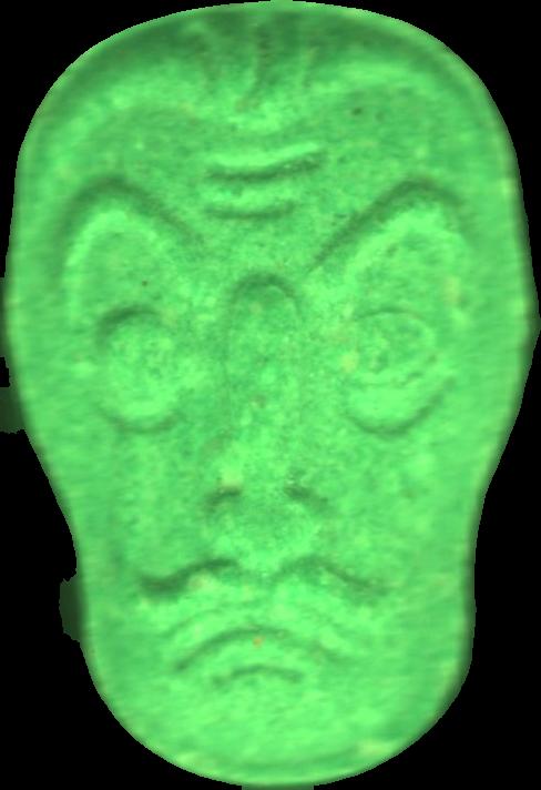 Casa de papel (Verde) - MDMA 119mg (Front) sample 2025-08-28_casadepapel_verde