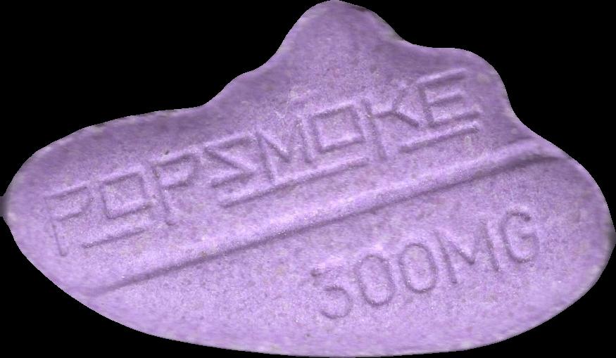 Pop Smoke (Morado) - MDMA 145mg (Front) sample 2025-08-28_popsmoke_morado