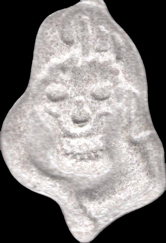 Grim Reaper (Gris Claro) - MDMA 281mg (Front) sample 2025-09-18_grimreaper_grisclaro