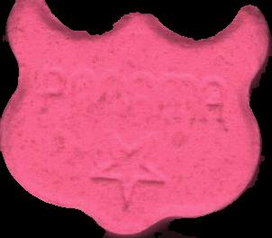 Búho-Panama (Rosa) - MDMA 162mg (Front) sample 2025-09-25_bhopanama_rosa