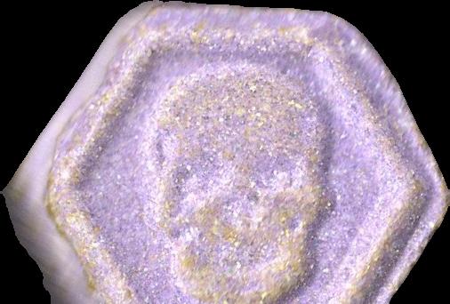 Philip Plein (Morado) - MDMA 83mg (Front) sample 2025-09-25_philipplein_morado