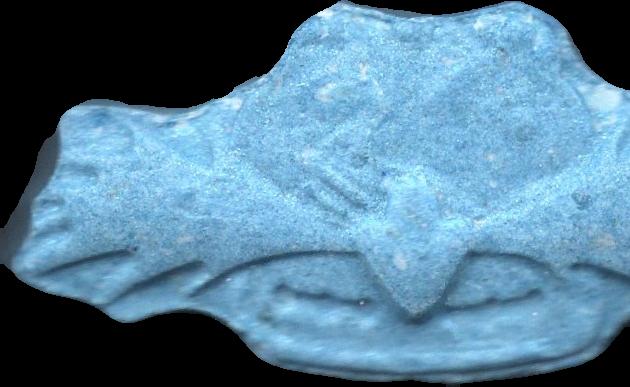 Sonic (Azul) - MDMA 112mg (Front) pill — lab-tested sample