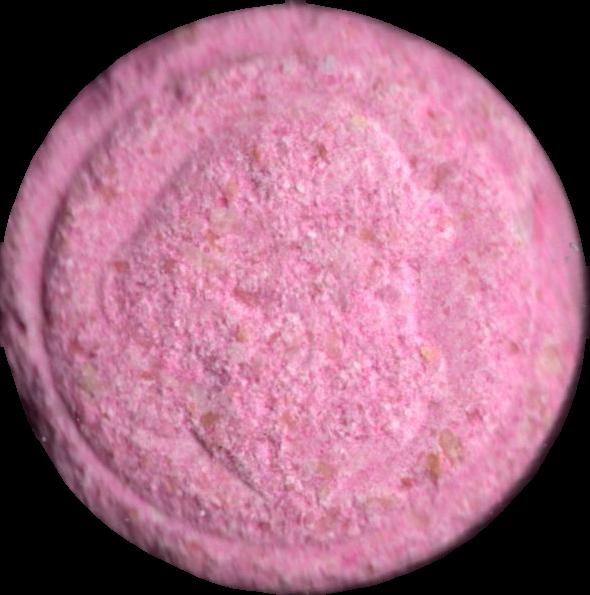 Mario Bros (Rosa) - MDMA 192mg (Front) sample 2025-09-29_mariobros_rosa