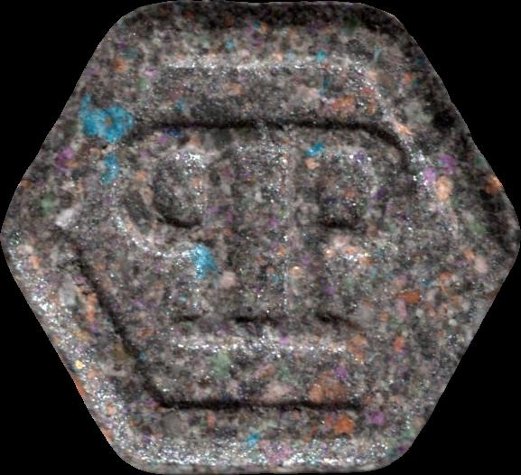 Phillip Plein (Gris) - MDMA 150mg (Front) sample 2025-09-29_phillipplein_gris