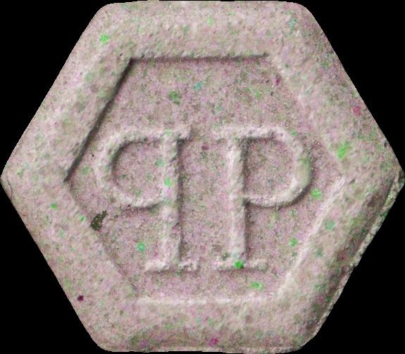 Phillip Plein (Rosa Claro) - MDMA 190mg (Front) sample 2025-10-02_phillipplein_rosaclaro