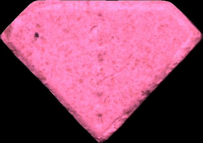 Punisher (Rosa) - MDMA 218mg (Front) sample 2025-10-07_punisher_rosa