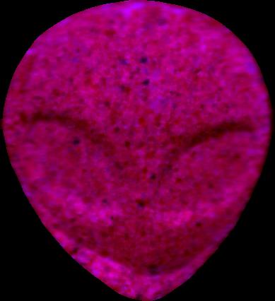 Alien (Rosa) - MDMA 167mg (Front) pill — lab-tested sample