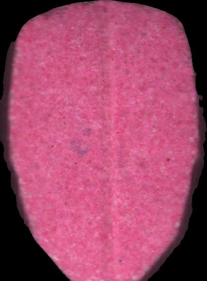 ironman (Rosa) - MDMA 157mg (Front) sample 2025-10-14_ironman_rosa