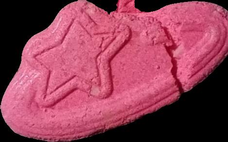 Pop Smoke (Rosa) - MDMA 238mg (Front) sample 2025-10-29_popsmoke_rosa