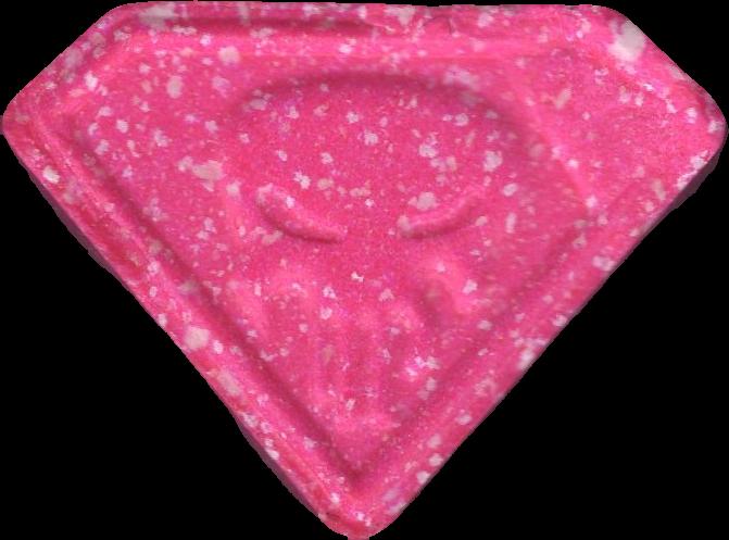 Punisher (Rosa) - MDMA 60mg (Front) sample 2025-10-30_punisher_rosa