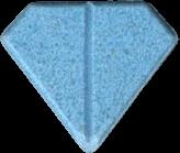 Punisher (Azul) - MDMA 207mg (Front) sample 2025-11-06_punisher_azul