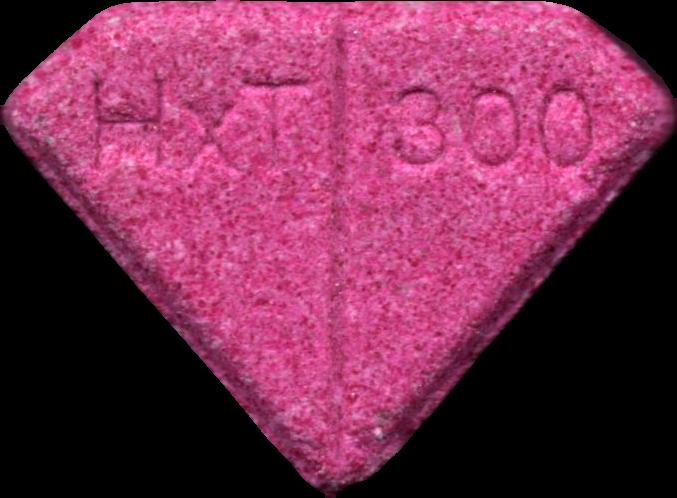 Punisher (Rosa) - MDMA 71mg (Front) sample 2025-11-11_punisher_rosa