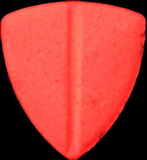 Tesla (Rojo) - MDMA 94mg (Front) sample 2025-11-11_tesla_rojo