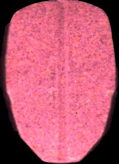 ironman (Rosa) - MDMA 162mg (Front) sample 2025-11-18_ironman_rosa