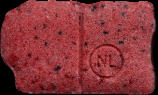 M&MS (Rosa) - MDMA 183mg (Front) pill — lab-tested sample